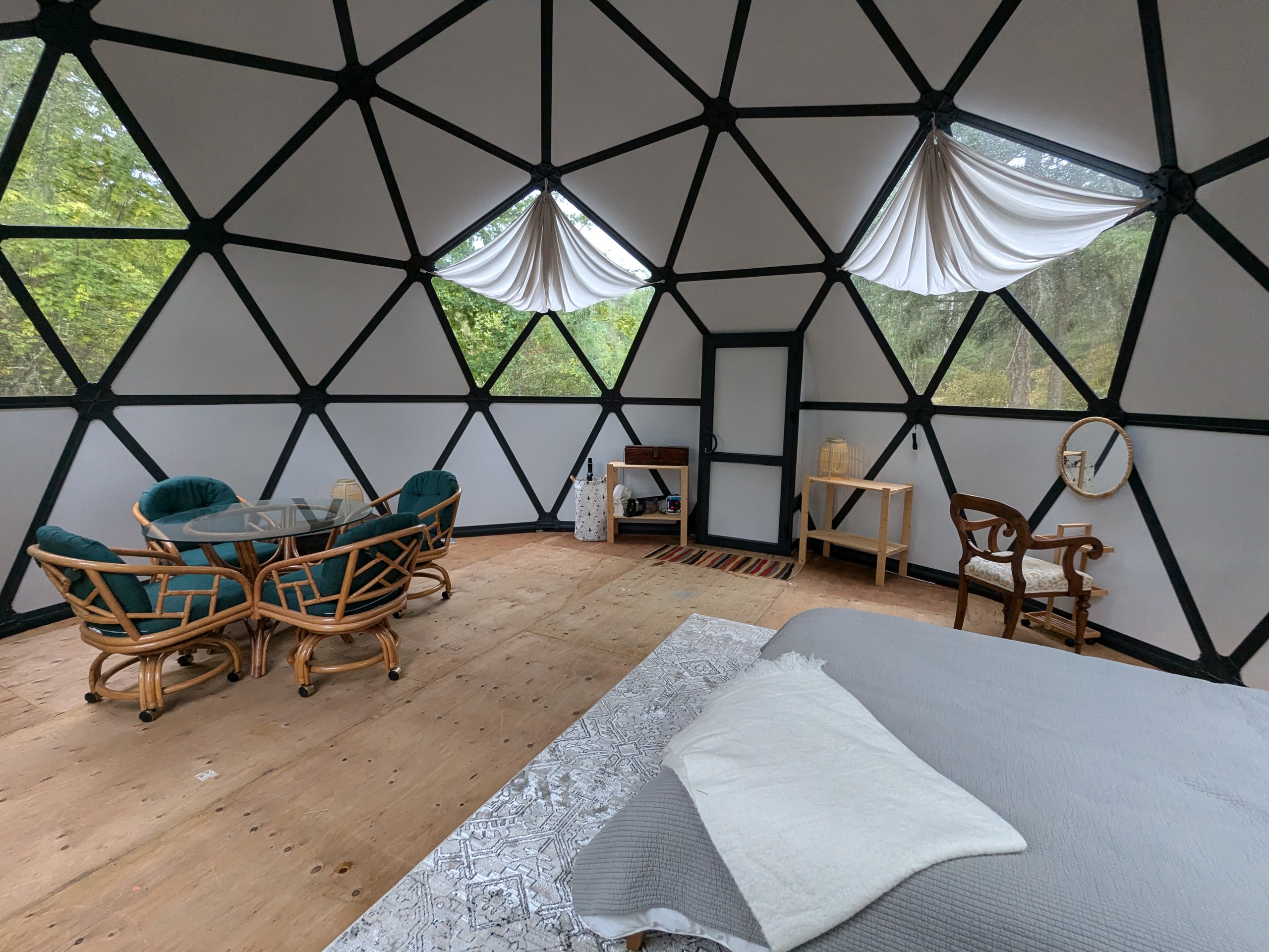 Interior view of the dome